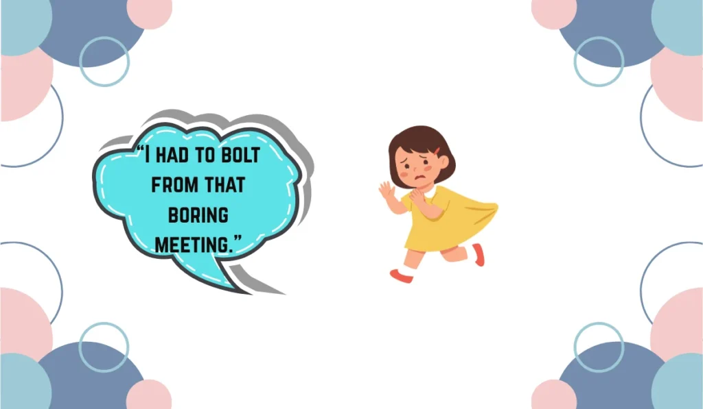 bolt meaning