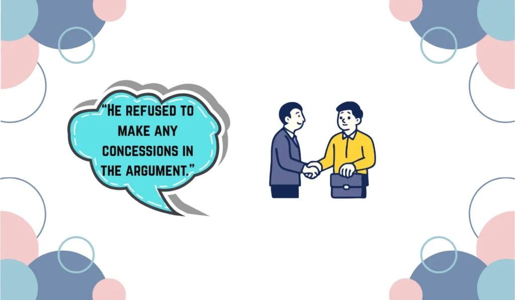 concessions meaning