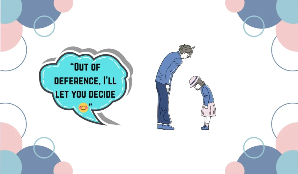 deference meaning