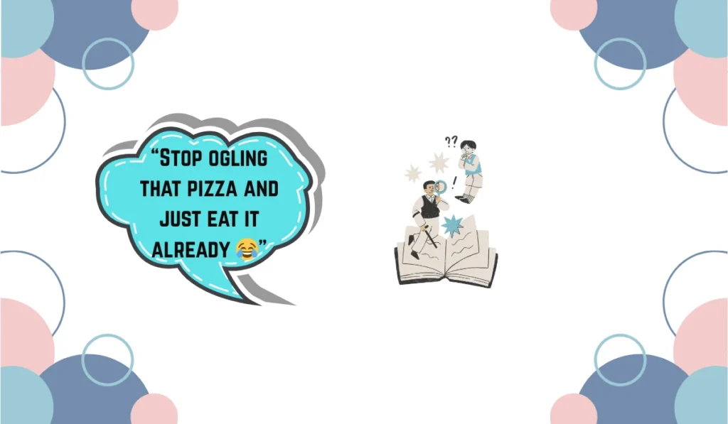 ogling meaning