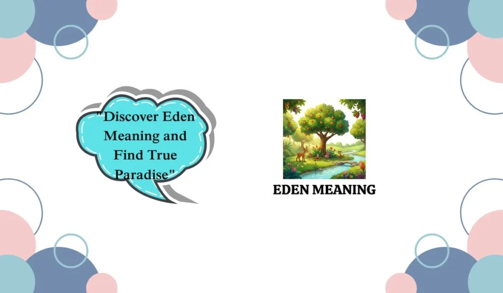 eden meaning