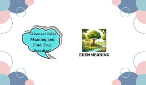 eden meaning