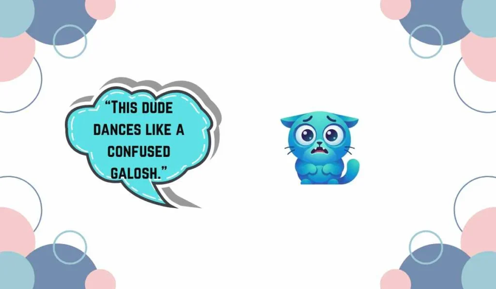 galosh meaning slang