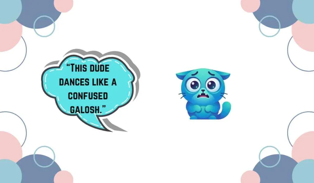 galosh meaning slang