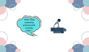 gubernatorial meaning