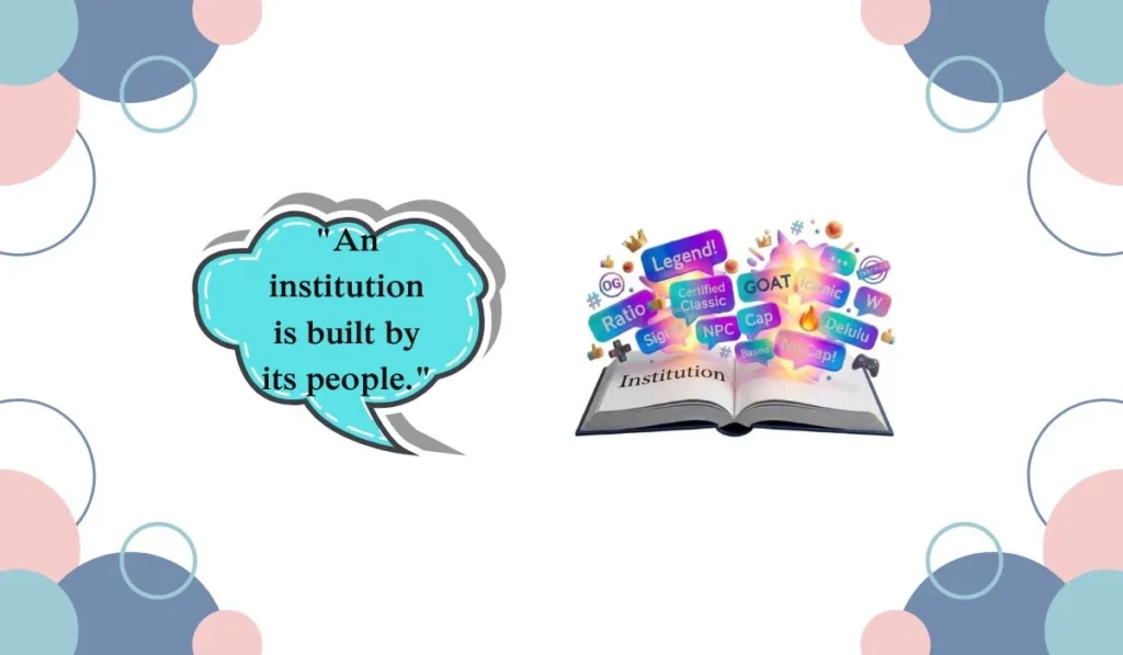 institution meaning