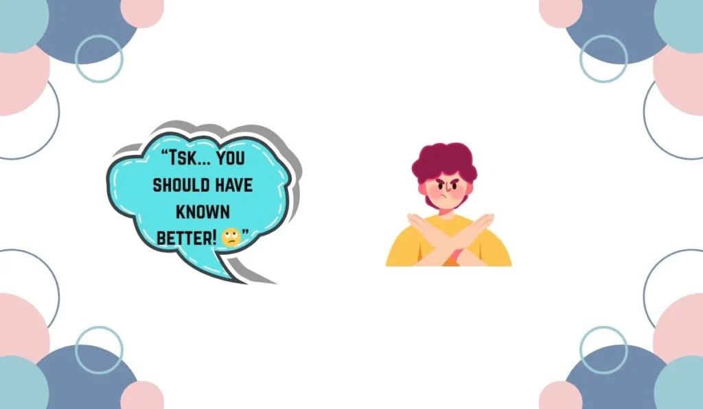 tsk meaning
